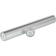 Tubo Humidor Adorini con igrometro - argento