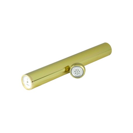 Tubo Humidor Adorini con igrometro - argento