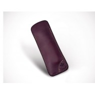 Les Fines Lames - Fodero cuoio naturale Burgundy